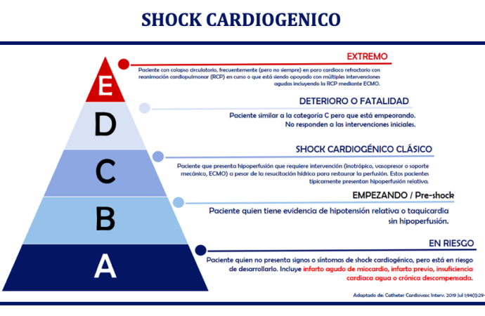 La evolución conceptual y la nueva clasificación del Shock Cardiogénico, pasaron la prueba
