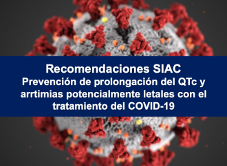 Recomendaciones de la Sociedad Interamericana de Cardiología (SIAC) para prevenir o mitigar el riesgo de prolongación del intervalo QTc y arritmias potencialmente letales con el tratamiento por COVID-19
