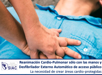 Reanimación Cardio-Pulmonar sólo con las manos y Desfibrilador Externo Automático de acceso público
