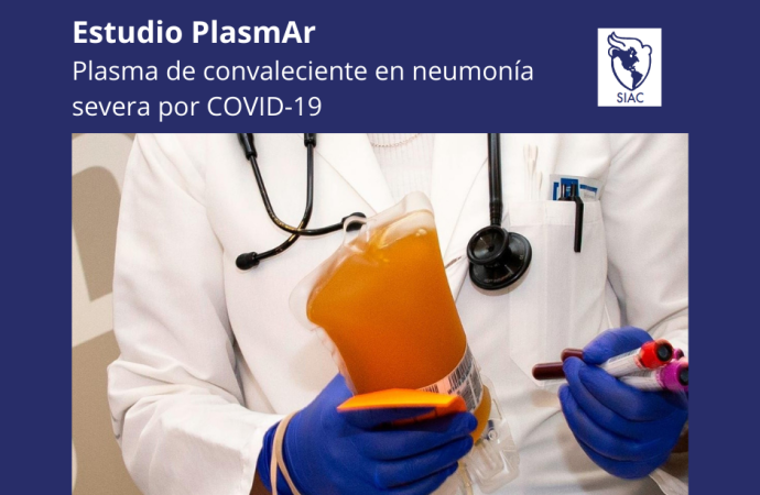 Estudio aletorizado de plasma de convaleciente en neumonía severa por COVID-19