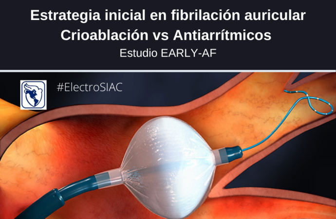Estrategia inicial en fibrilación auricular: Crioablación vs Antiarrítmico – Estudio EARLY-AF