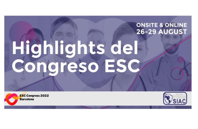 Highlights del Congreso Europeo de Cardiología 2022