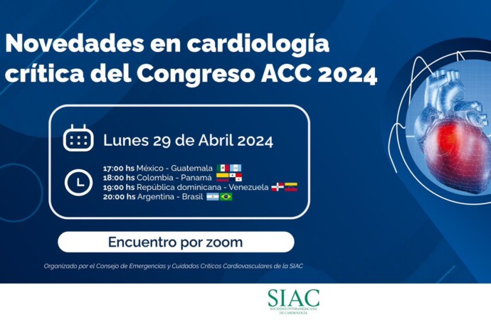 Novedades en cardiología crítica del congreso ACC 2024